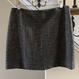 J. Crew Wool Blend Mini Skirt